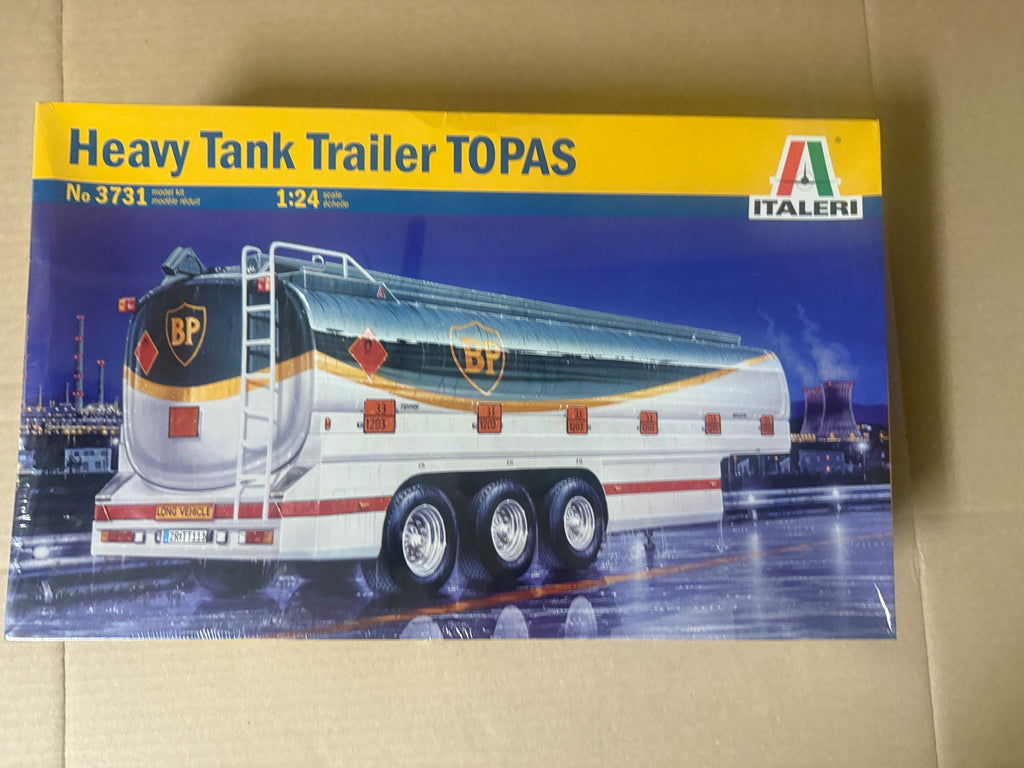 Italeri Heavy Tank Trailer TOPAS 3731 box front