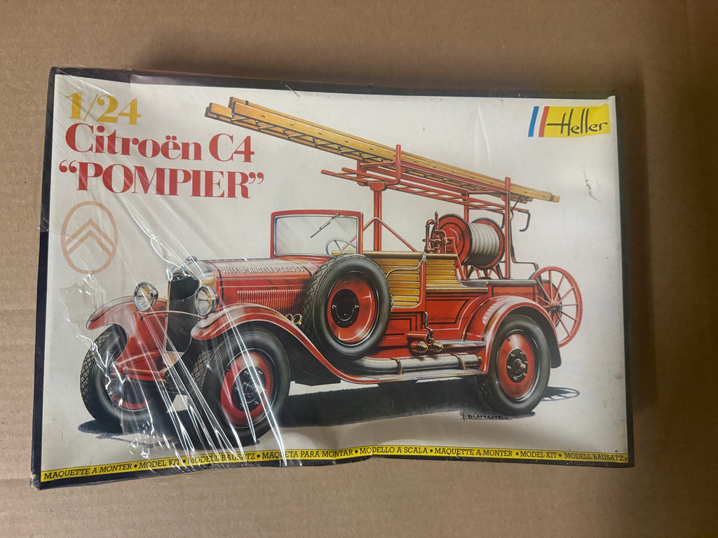 Heller Citroen C4 Pompier 733 box front