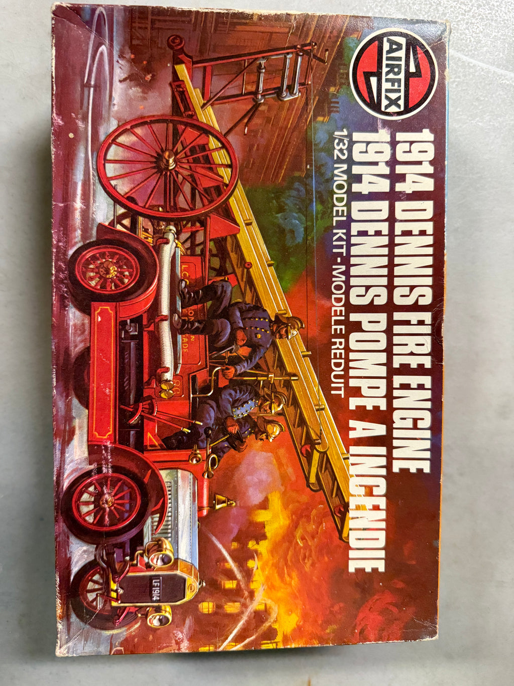 Airfix 1914 Dennis box front