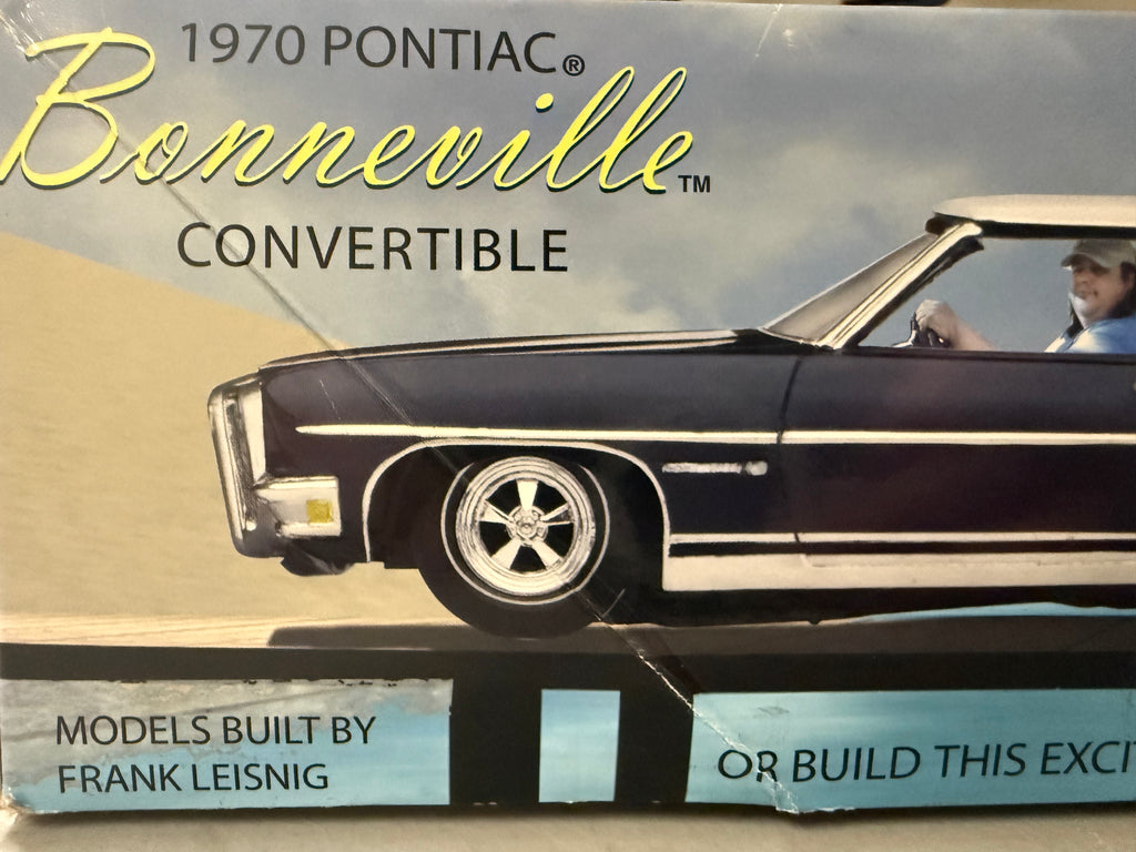 1970 Pontiac Bonneville Convertible box art close-up