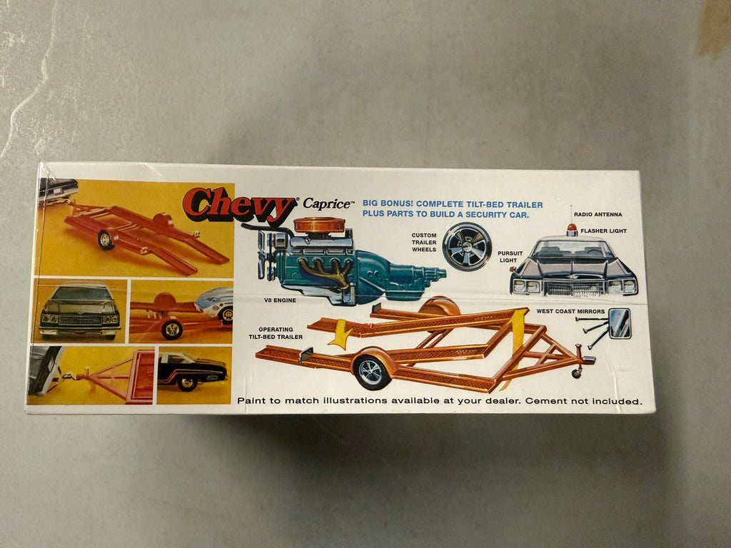 MPC Caprice trailer and parts details
