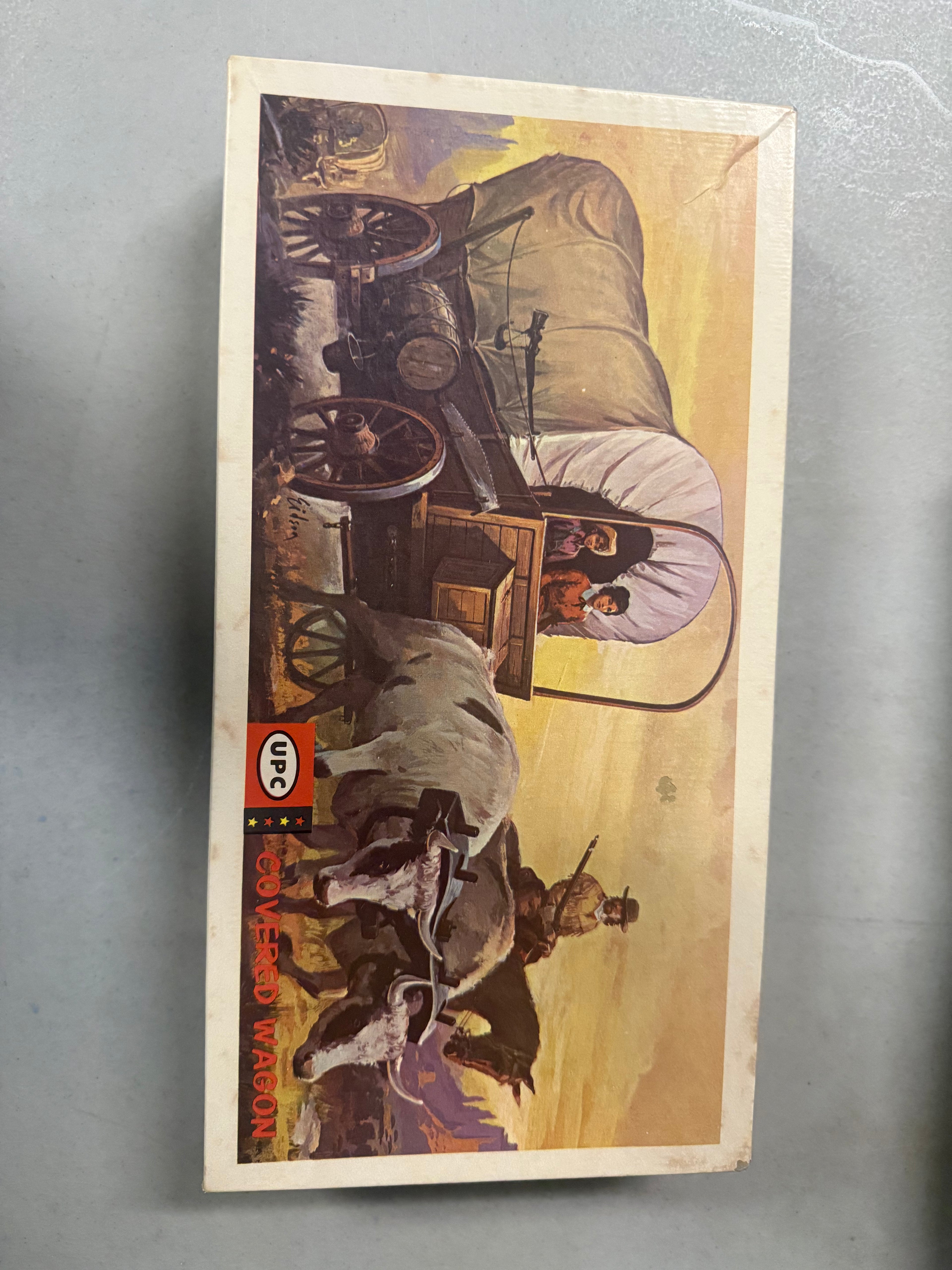 UPC Covered Wagon box front