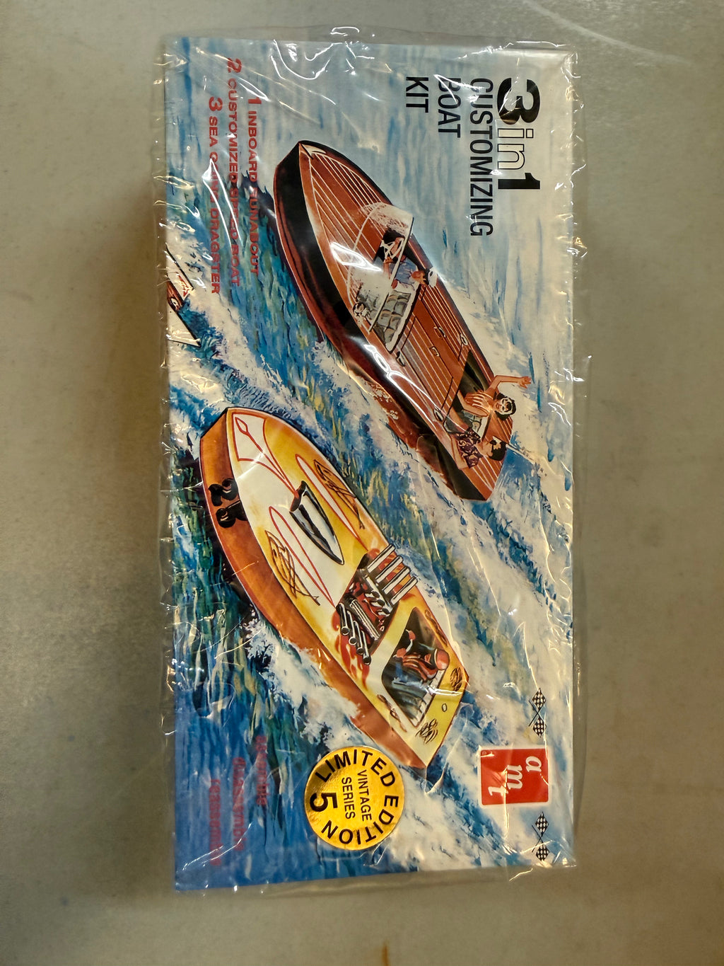 AMT 3-in-1 Boat kit front