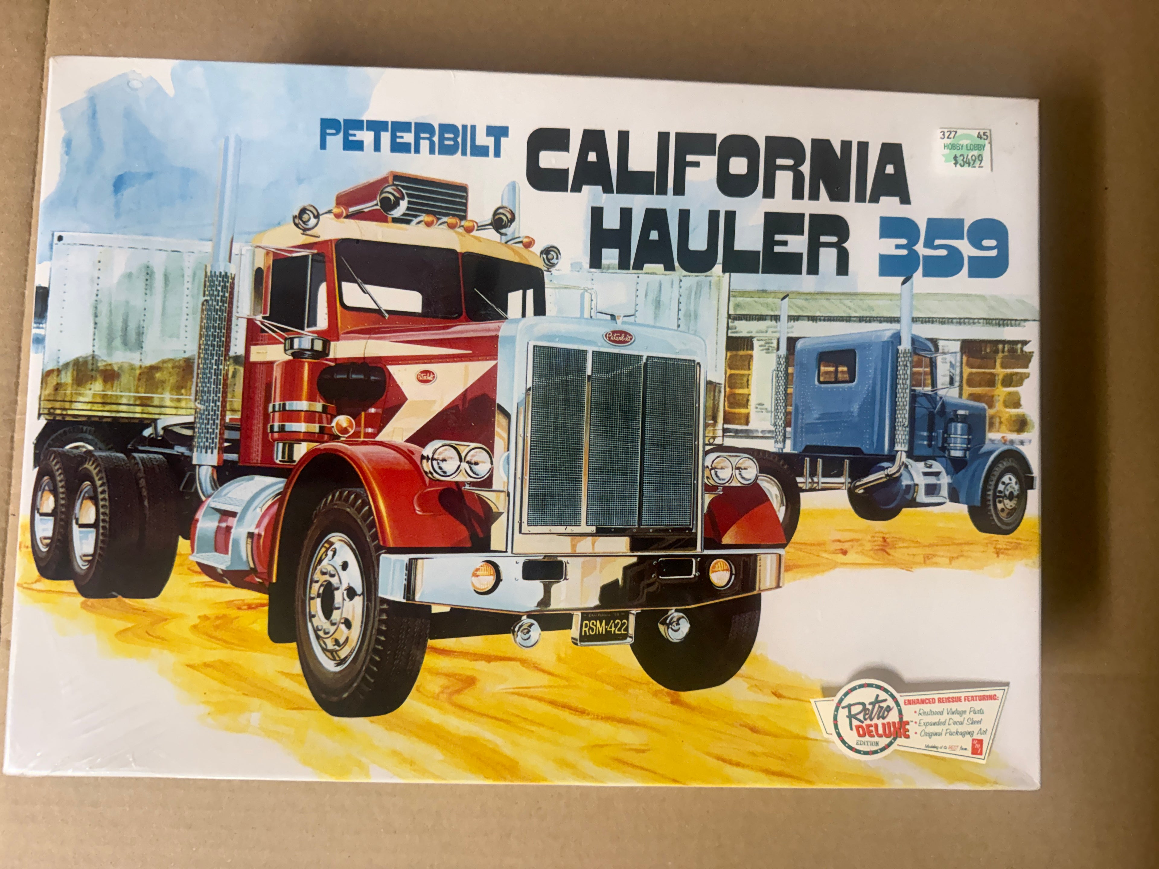 AMT Peterbilt California Hauler 359 box front