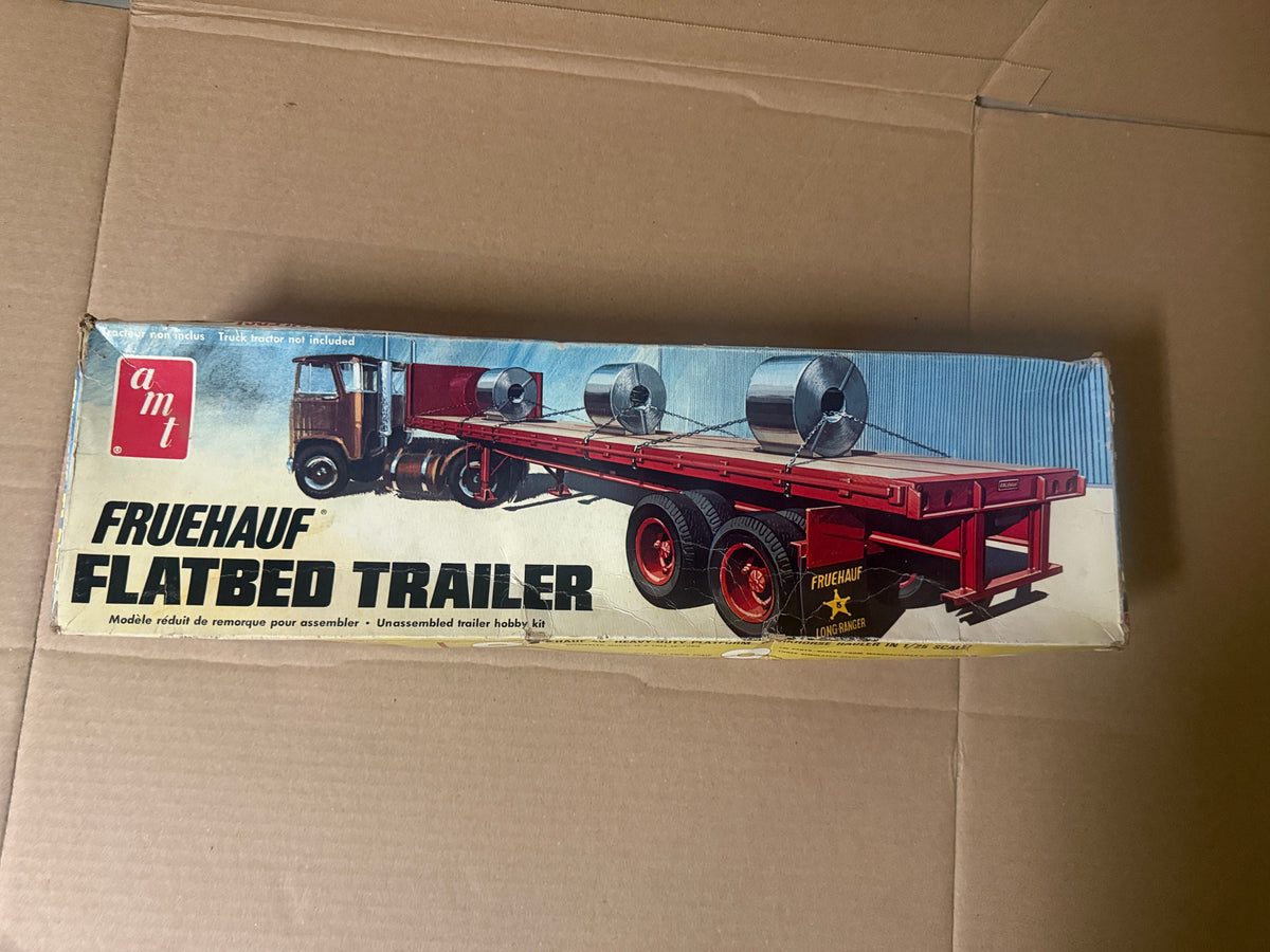AMT Fruehauf Flatbed Trailer Box 6 front