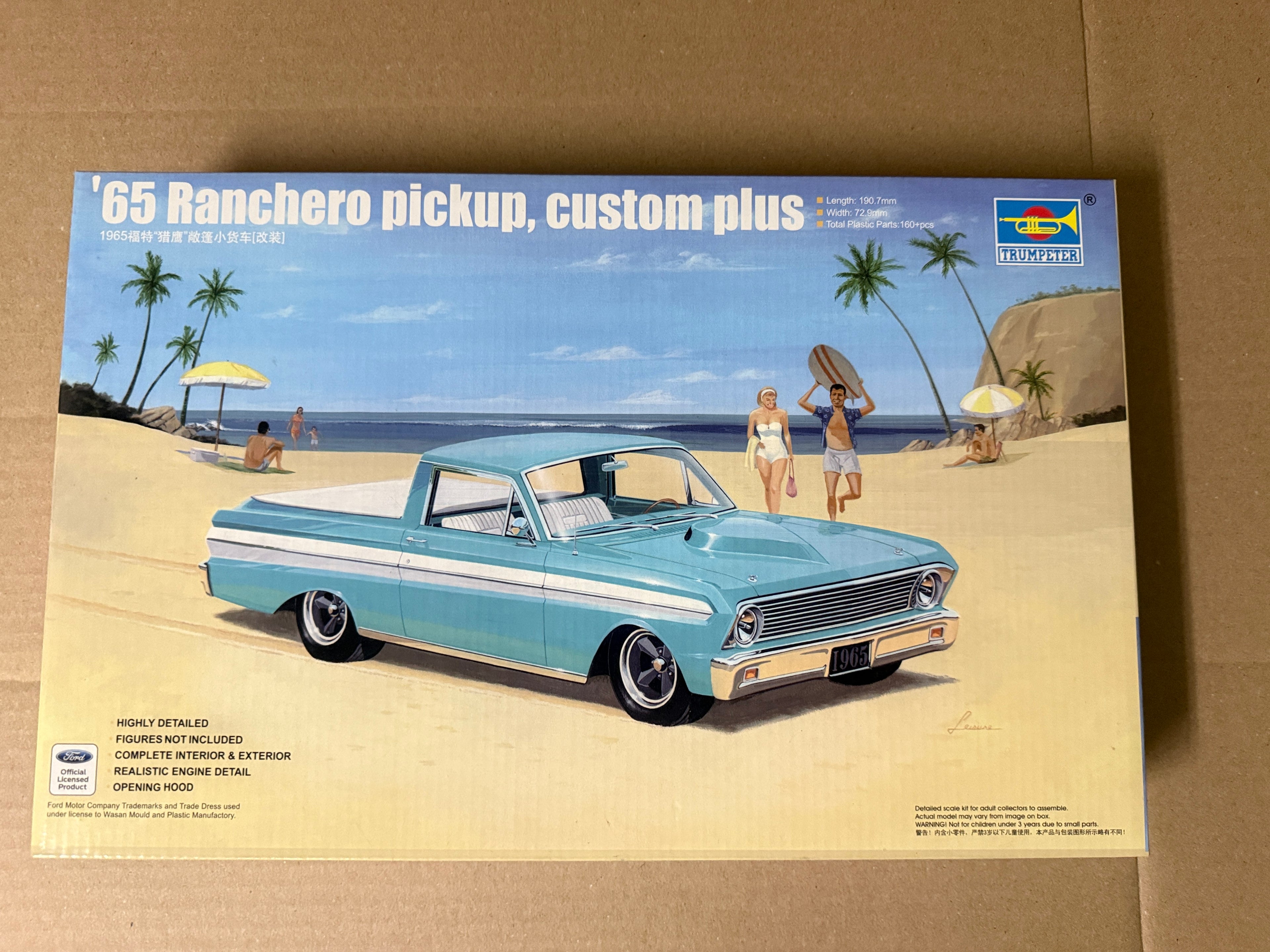 Trumpeter 65 Ranchero Custom Plus box front